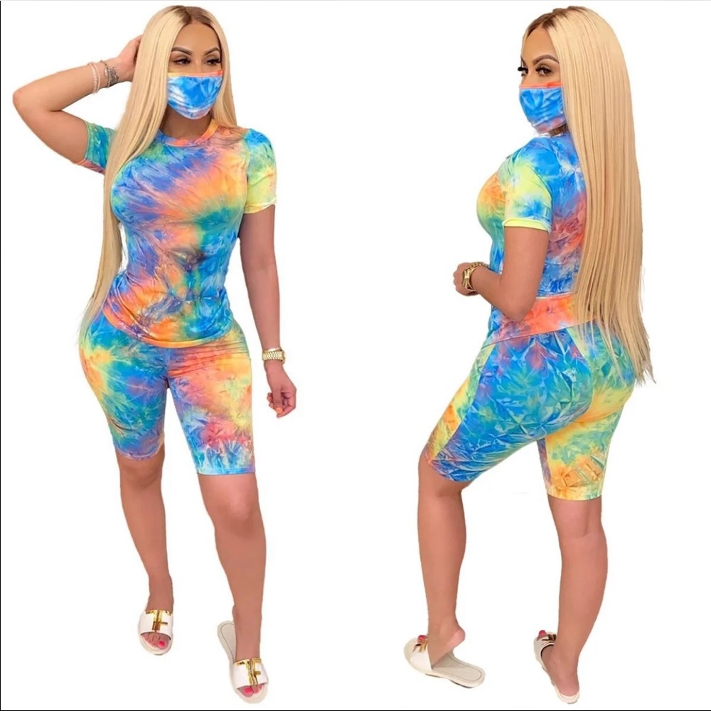 Sold Out!!!! Three piece tie dye set